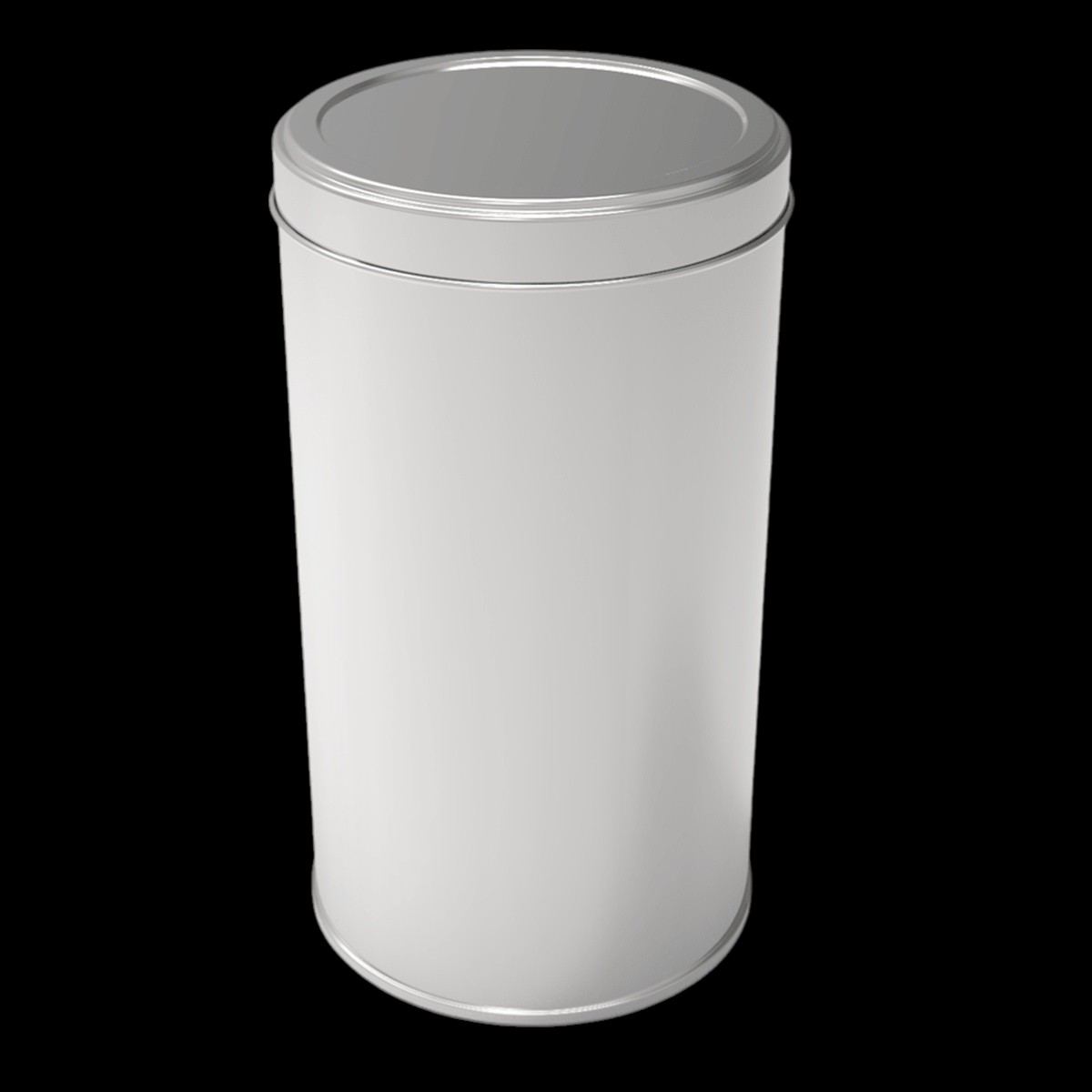 Cylinder Tin Box 750 ml Tea Coffee Box dia 99 x H118mm 0.75 Lt